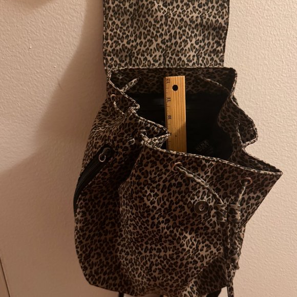 Nine West Leopard Print Mini Backpack - Picture 12 of 12